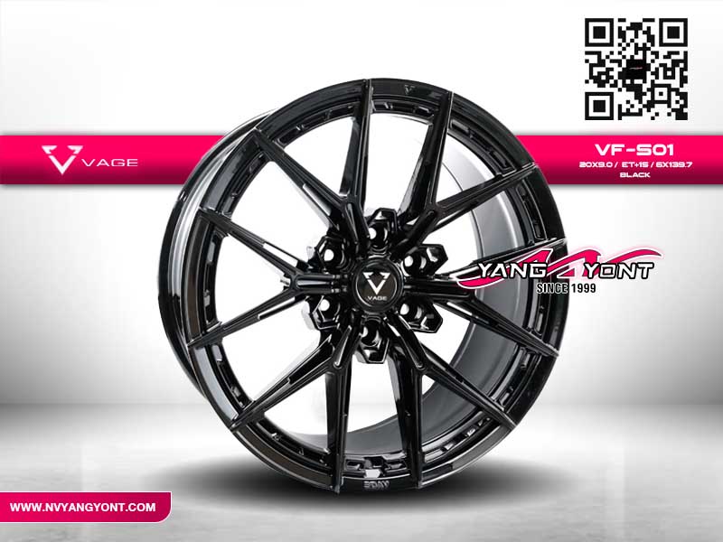 VFS01 | สี Black Gloss