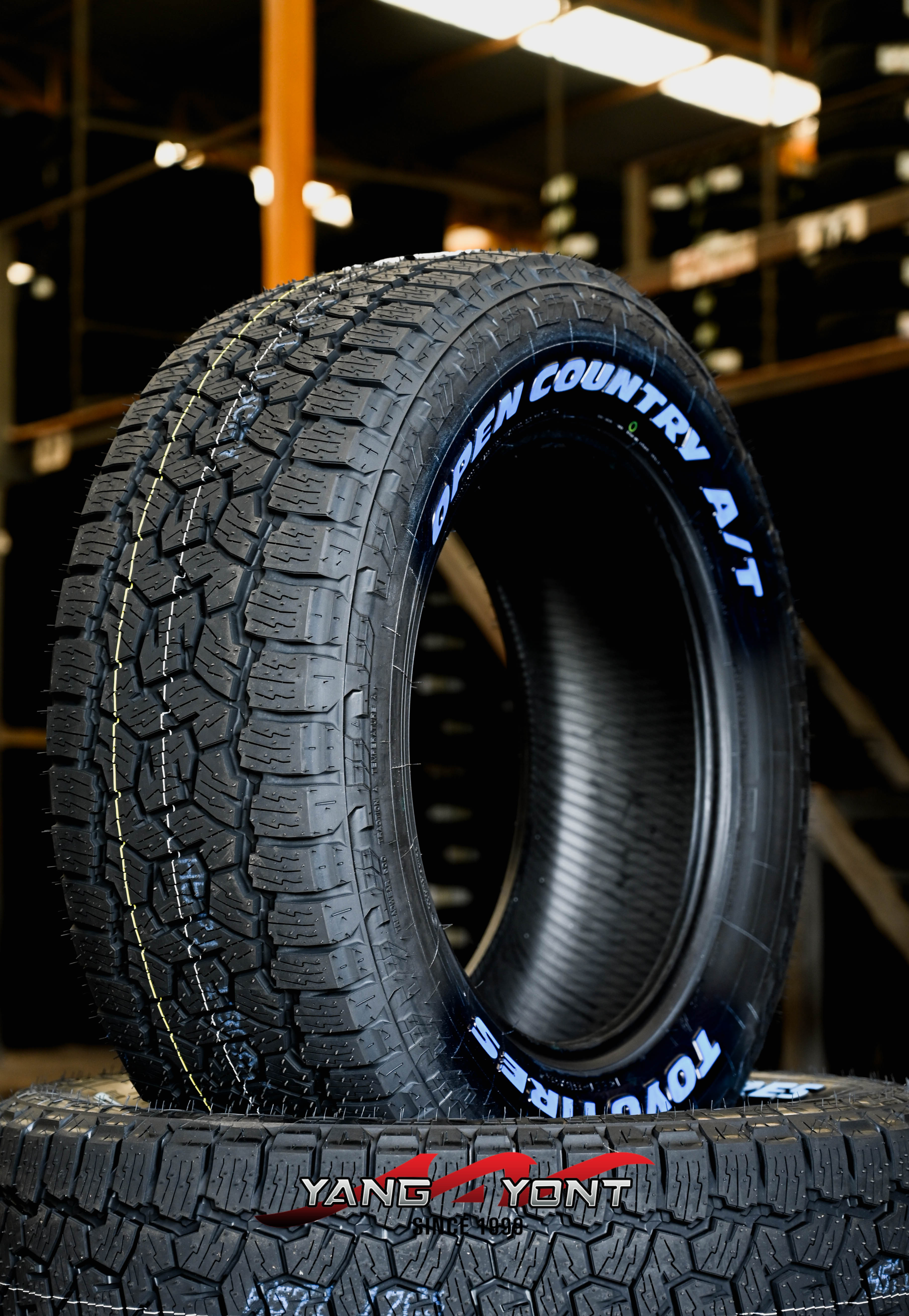 265/55 R20 Open Country AT3 white letter