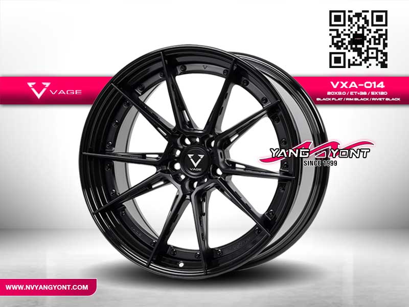 VXA014 | สี DISK:BLACK-FLAT/BARREL:BLACK/RIVER BLACK