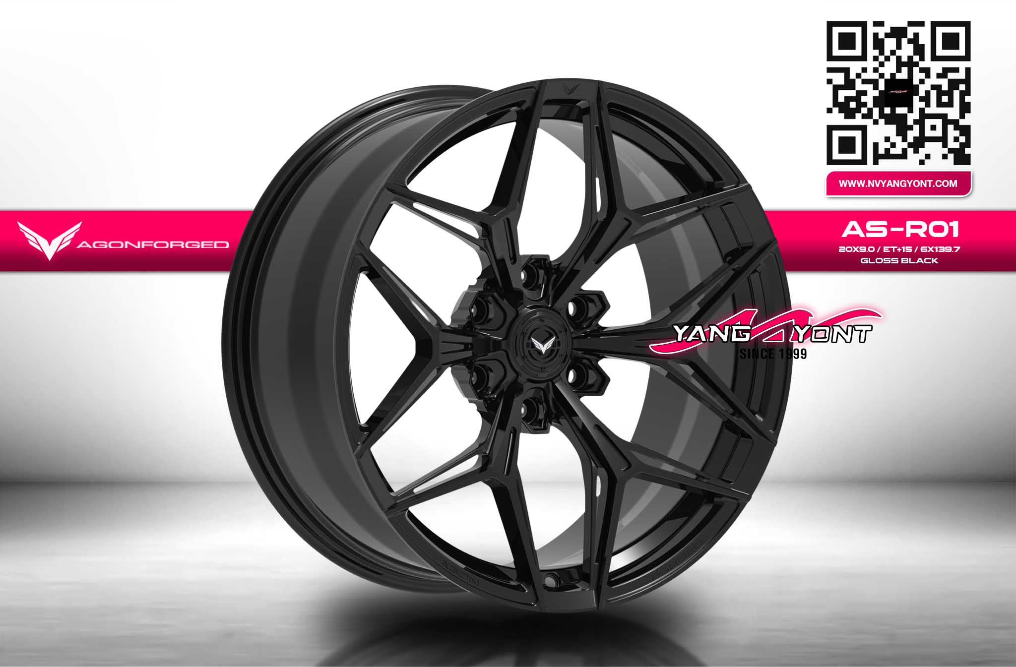 ASR01 | สี Gloss Black