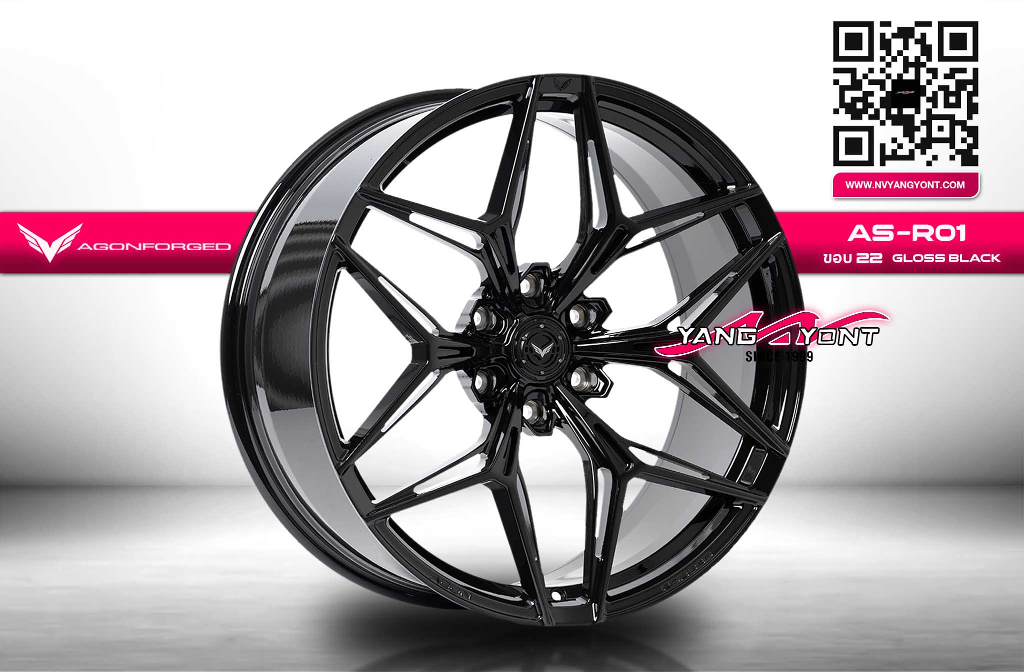 ASR01 | สี GLOSS BLACK