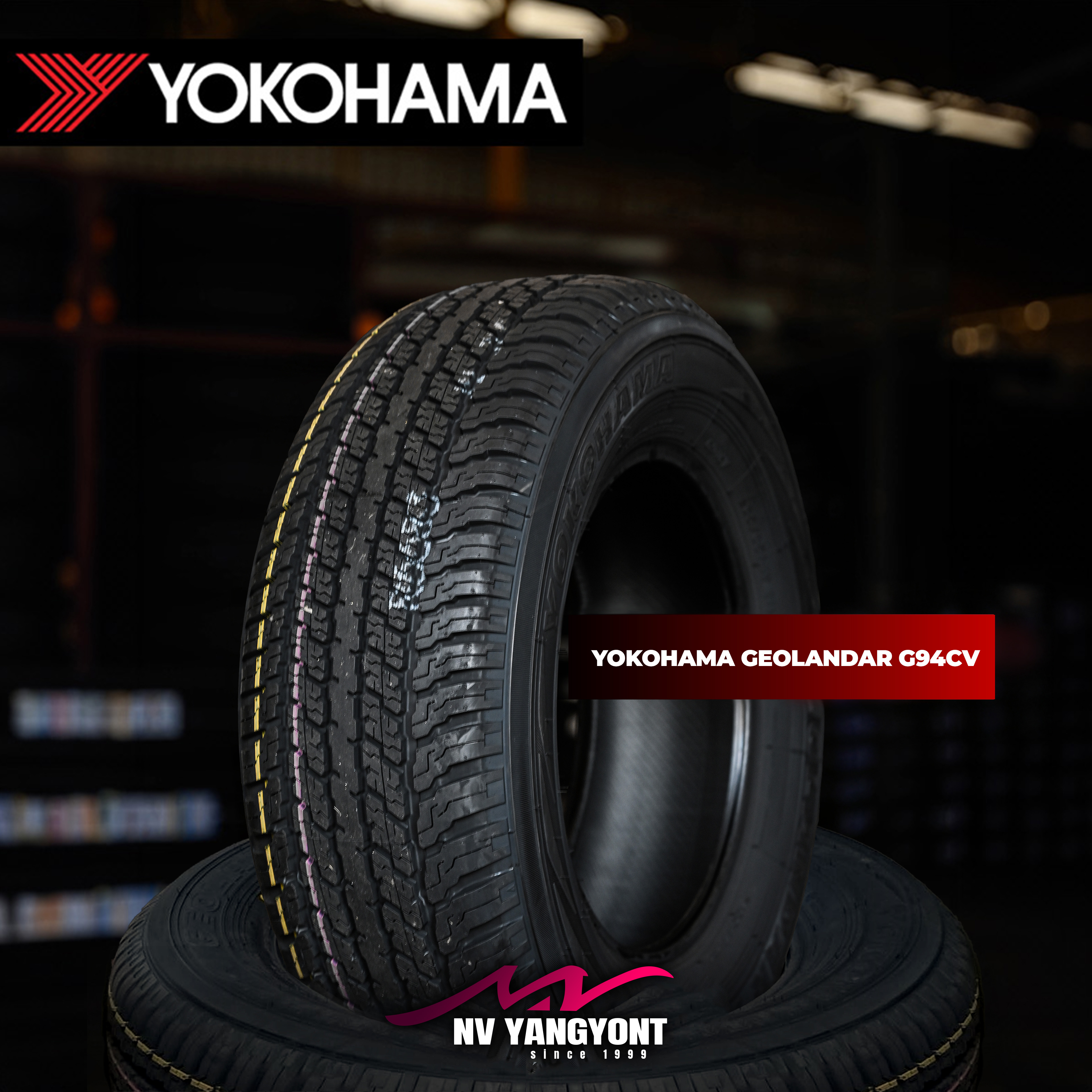 [3แถม1] 265/70R16 112S GEOLANDAR G94CV